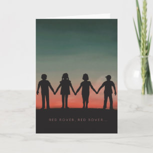 Carte Nouveau Red Rover nostalgique 100e anniversaire