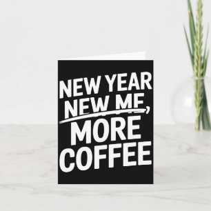 Carte Nouveau T-shirt Plus de Café Accro au Cafféine Cit