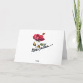 Carte nouveau vase floral (Dos)