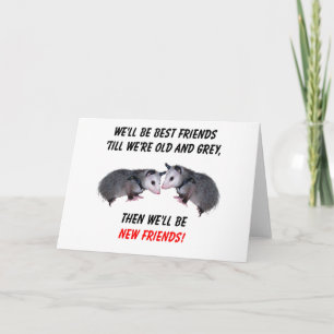 Carte Nouveaux anciens amis