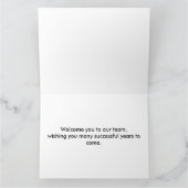 Carte Nouvel accueil des employés (Intérieur)