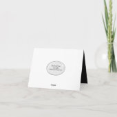 Carte Nouvel An 2024 Pleine lune Business Merci (Dos)