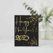 Carte Nouvel An 2025 (Debout devant)