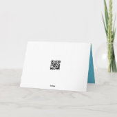 Carte Nouvel An 2026 Plage tropicale (Dos)