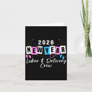 Carte Nouvel An 2026 Travail Et Infirmière De La Délivra