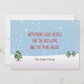 Carte Nouvel An Arbre de Noël 2023 (Dos)