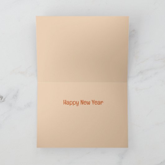 Carte Nouvel An chinois Dragon (Intérieur)