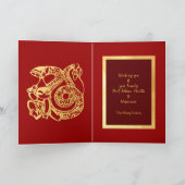 Carte Nouvel An chinois du serpent à bois 2025 Textes GC (Intérieur)