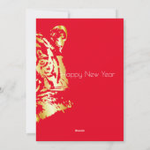 Carte Nouvel An Coréen (Dos)