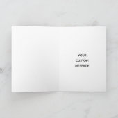 Carte Nouvel an heureux minimaliste (Intérieur)