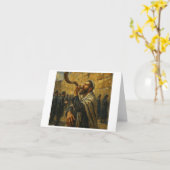 Carte Nouvel An juif, (Fleur jaune)