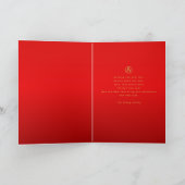 Carte Nouvel An lunaire chinois - Année du Cheval 2026 (Intérieur)