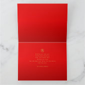 Carte Nouvel An lunaire chinois - Année du Cheval 2026 (Intérieur)