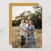 Carte Nouvel An Starburst (Devant / Derrière)