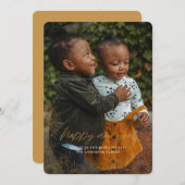 Carte Nouvel An Starburst (Devant / Derrière)