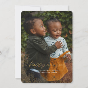 Carte Nouvel An Starburst