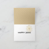 Carte Nouvel An Tabby Cat (Intérieur)