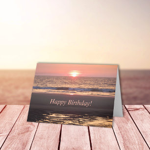 Carte Nouvel Jour : Soleil se lève sur l'océan