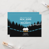 Carte Nouvelle adresse pour la maison de vacances dans l (Devant/Arrière en situation)