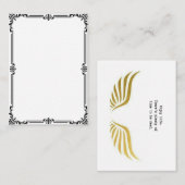 Carte nouvelle année (Devant / Derrière)