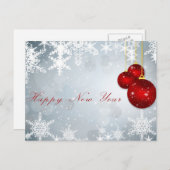 Carte nouvelle année (Devant / Derrière)