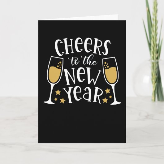 Carte Nouvelle Année 2022 Correspondance Joyeuse Fête Fa (Devant)