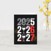 Carte Nouvelle Année 2026 67 Mème Six Sept Génération Z (Fleur jaune)