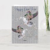 Carte Nouvelle Année Boganhues Print (Dos)