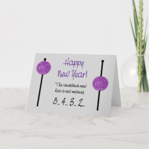 Carte nouvelle année / Faire-part de grossesse