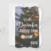 carte nouvelle année heureuse (Devant)