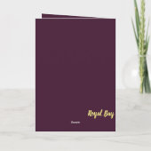 Carte nouvelle année multicolore (Dos)