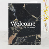 Carte Nouvelle aquarelle d'accueil de l'employé (Fleur jaune)