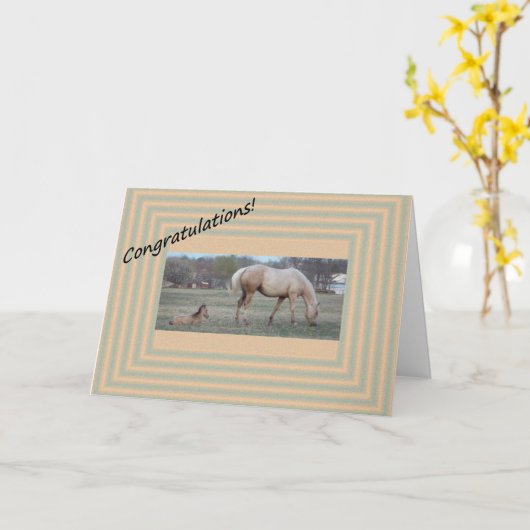 Carte Nouvelle arrivée (Fleur jaune)