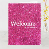 Carte Nouvelle bienvenue aux employés (Fleur jaune)