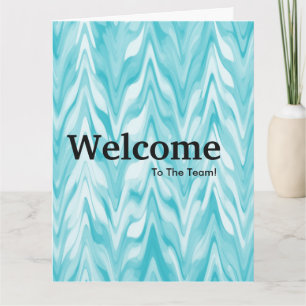 Carte Nouvelle Bienvenue Employé Aquarelle