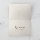 Carte Nouvelle chirurgie du genou (Intérieur)