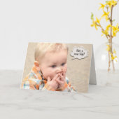 Carte Nouvelle chirurgie hanche (Fleur jaune)