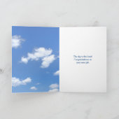 Carte Nouvelle échelle de félicitations d'emploi dans le (Intérieur)