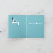 Carte Nouvelle fille bébé modifiable (Intérieur)