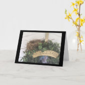 Carte Nouvelle maison (Fleur jaune)