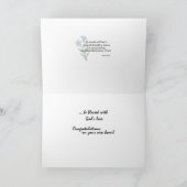 Carte Nouvelle maison Félicitations avec Jardin coloré (Intérieur)