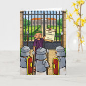 Carte Nouvelle maison, grands projets – Drôle de nouvell (Fleur jaune)