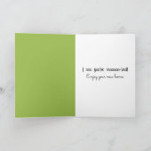 Carte Nouvelle maison Holstein Cow (Intérieur)