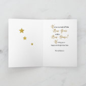 Carte Nouvelle maison Nouvelle adresse dans le nouvel an (Intérieur)