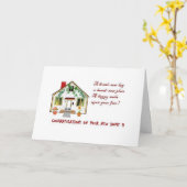 CARTE ***NOUVELLE MAISON**** SI HEUREUX POUR VOUS ! ! ! (Fleur jaune)