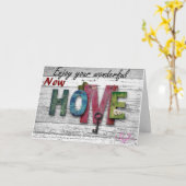 CARTE ***NOUVELLE MAISON**** SI HEUREUX POUR VOUS ! ! ! (Fleur jaune)