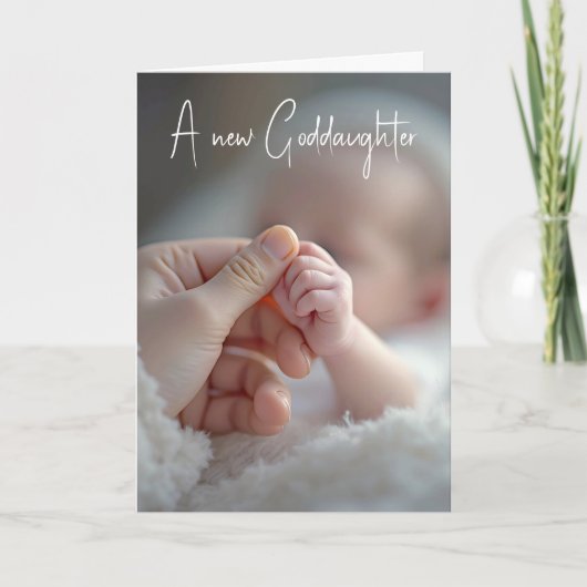 Carte Nouvelle marraine Félicitations (Devant)