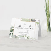 Carte Nouvelle mère en droit Mariage Merci de la voiture (Devant)