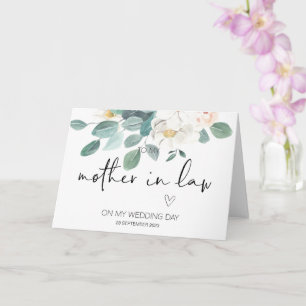 Carte Nouvelle mère en droit Mariage Merci de la voiture