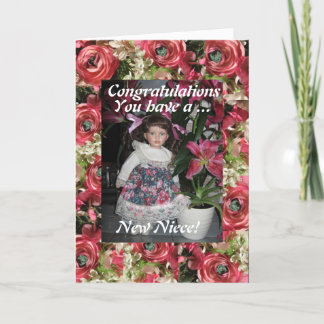 Carte nouvelle nièce